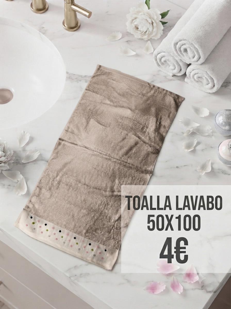 Toalla de ducha 70x140 color topo