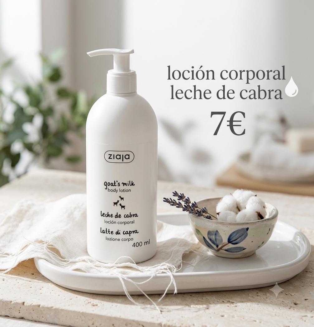 Loción Corporal Leche de Cabra Ziaja 400ml