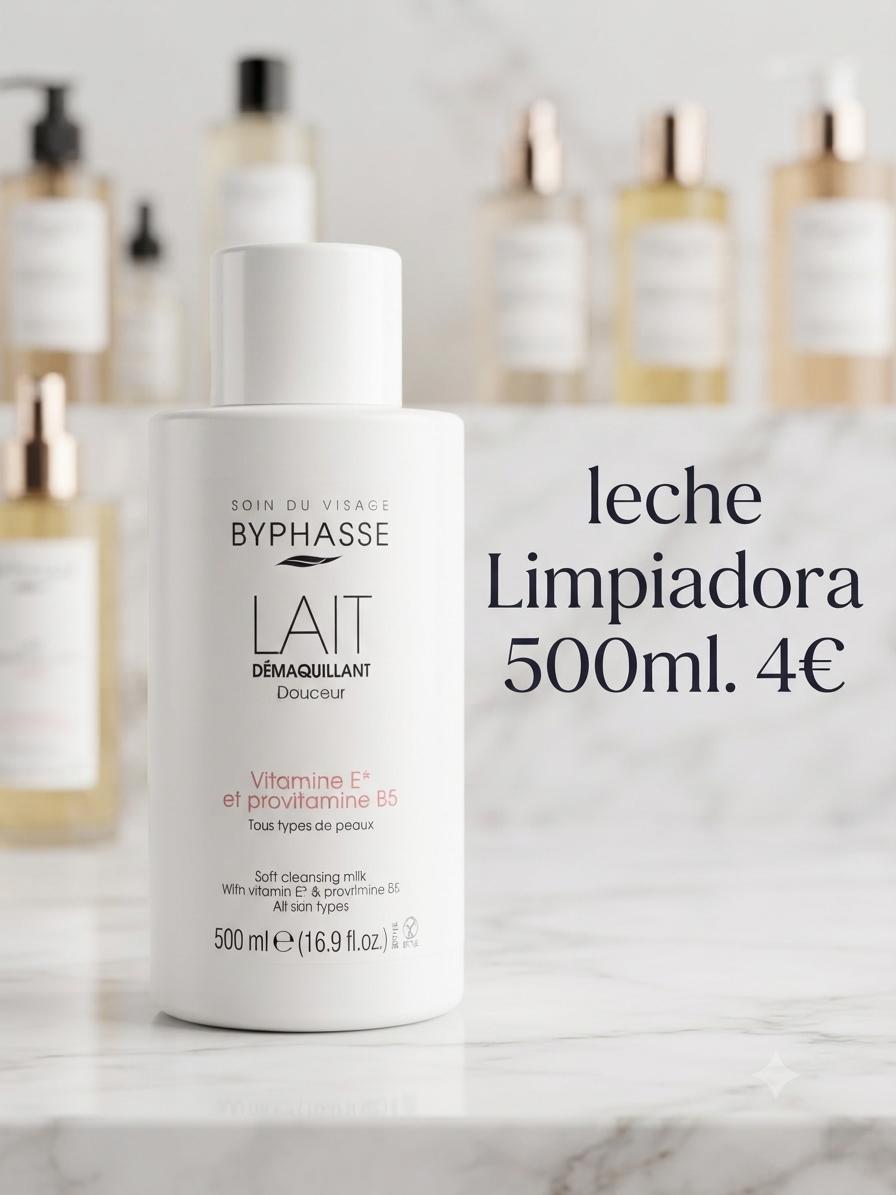 Leche limpiadora Byphasse Lait Démaquillant 500ml