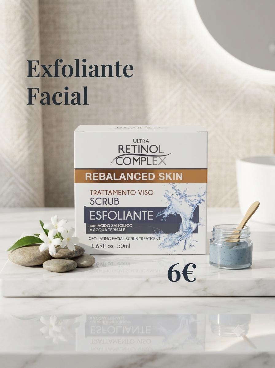 Exfoliante facial Ultra Retinol Complex Rebalanced Skin 50ml
