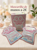 Mascarilla hidratante de manos Kiss Beauty