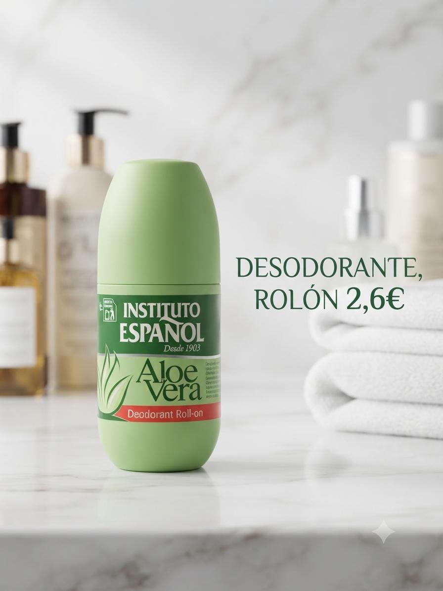 Desodorante roll-on aloe vera Instituto Español