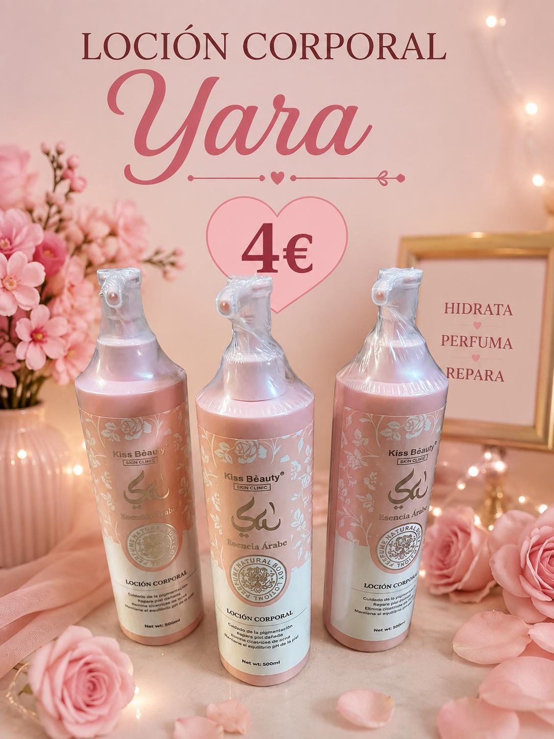 Loción corporal Yara