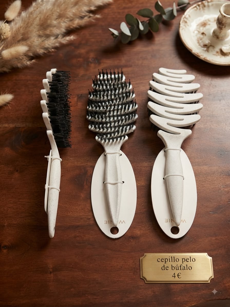 Cepillo de pelo de búfalo - varios modelos