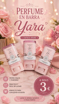 Perfume en Barra Yara Esencia Árabe 18g Kiss Beauty