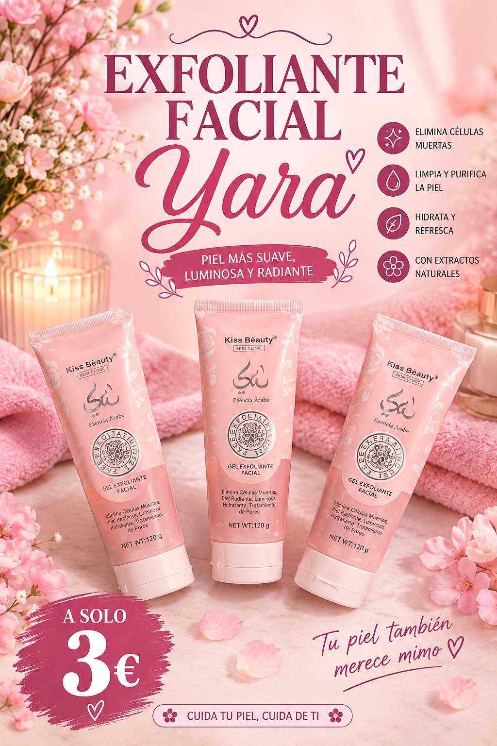 Loción Corporal Yara 500ml Kiss Beauty esencia árabe