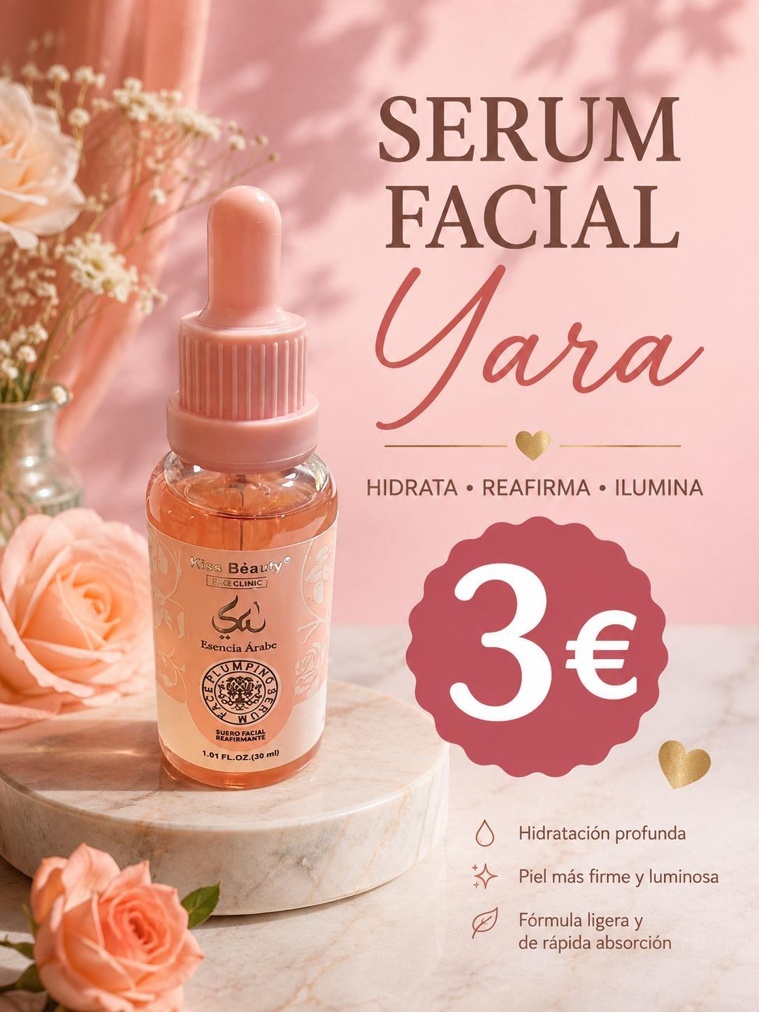 Sérum Facial Yara Kiss Beauty